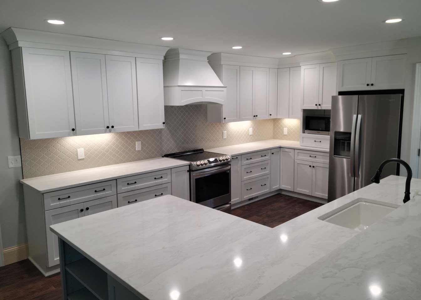 Additions and remodels in Greater Lansing area, as seen here in a newly remodeled kitchen
