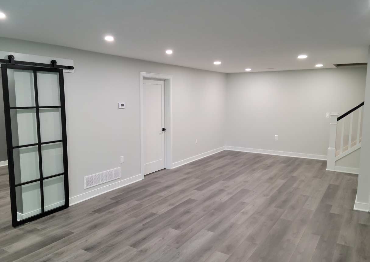 Stanwood Basement Remodel - Cornerstone Custom Homes